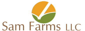 Logotipo sam farms